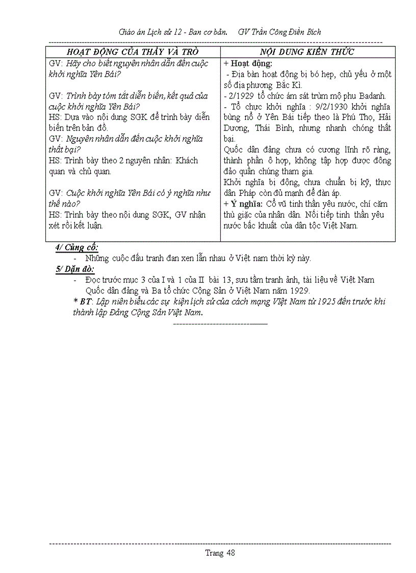 image for page Giao an 12 da chinh theo chuan kien thuc ki nang