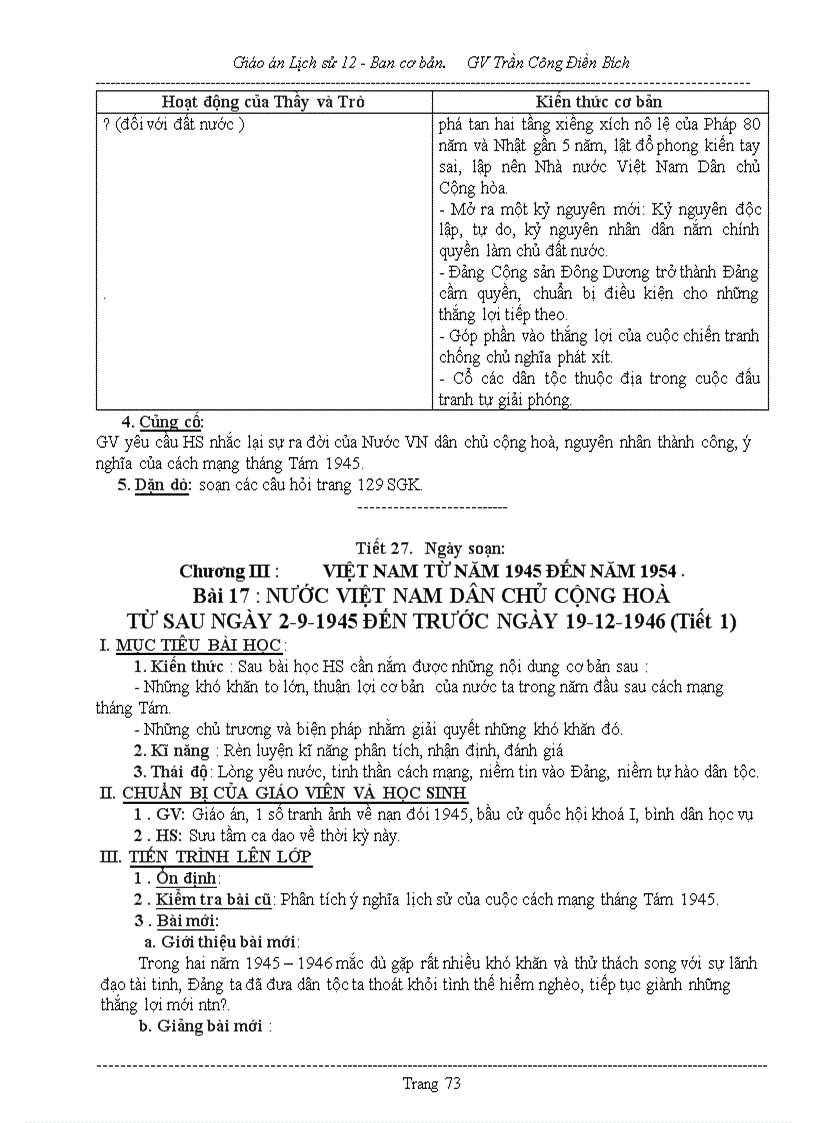 image for page Giao an 12 da chinh theo chuan kien thuc ki nang