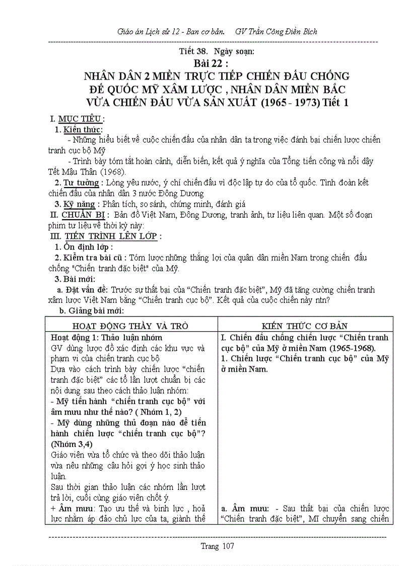 image for page Giao an 12 da chinh theo chuan kien thuc ki nang