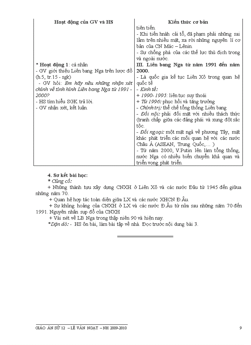 image for page Giáo án 12 nh 2009 2010 mới