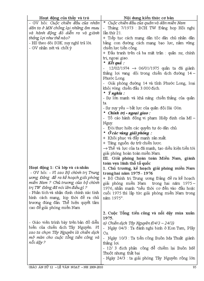 image for page Giáo án 12 nh 2009 2010 mới