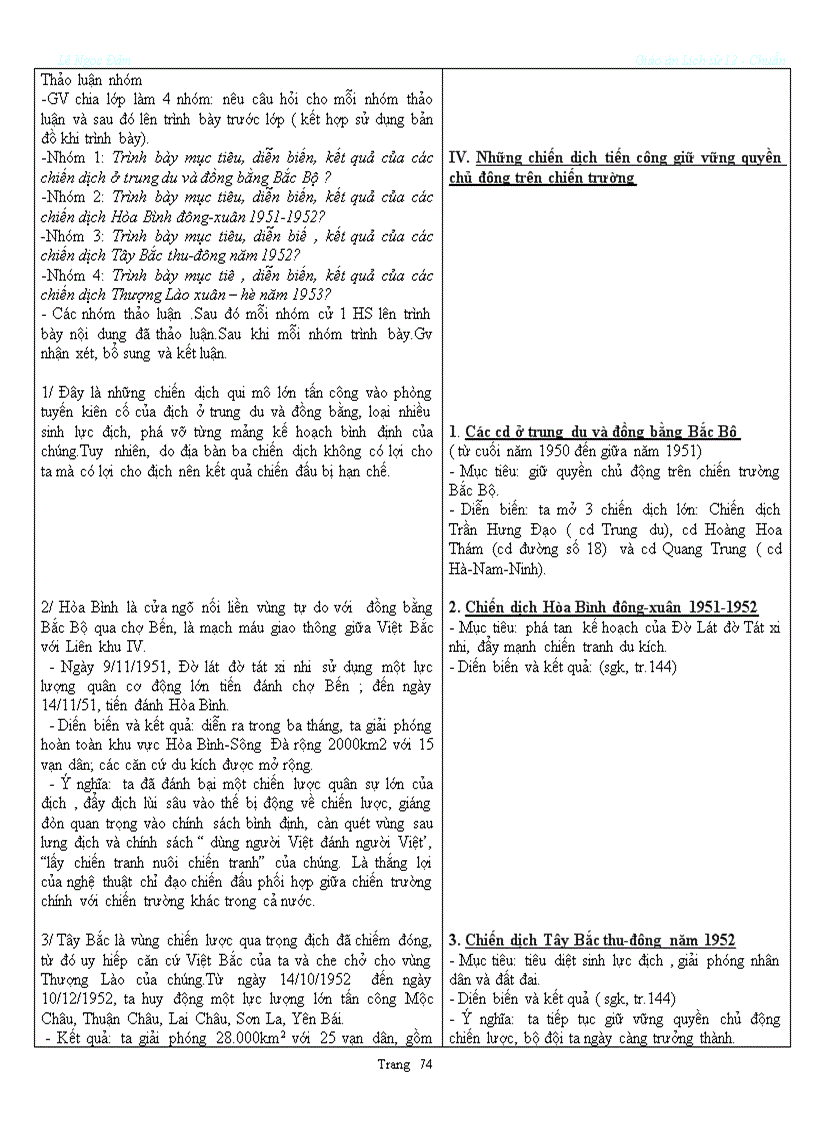 image for page Giáo án 12 Chuẩn từ bài 7 đến 20 1945 1954