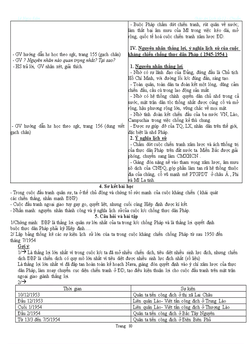 image for page Giáo án 12 Chuẩn từ bài 7 đến 20 1945 1954