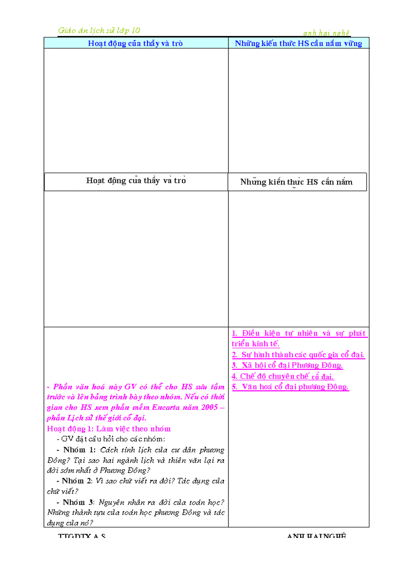 image for page Giao an lich su 10 he gdtx