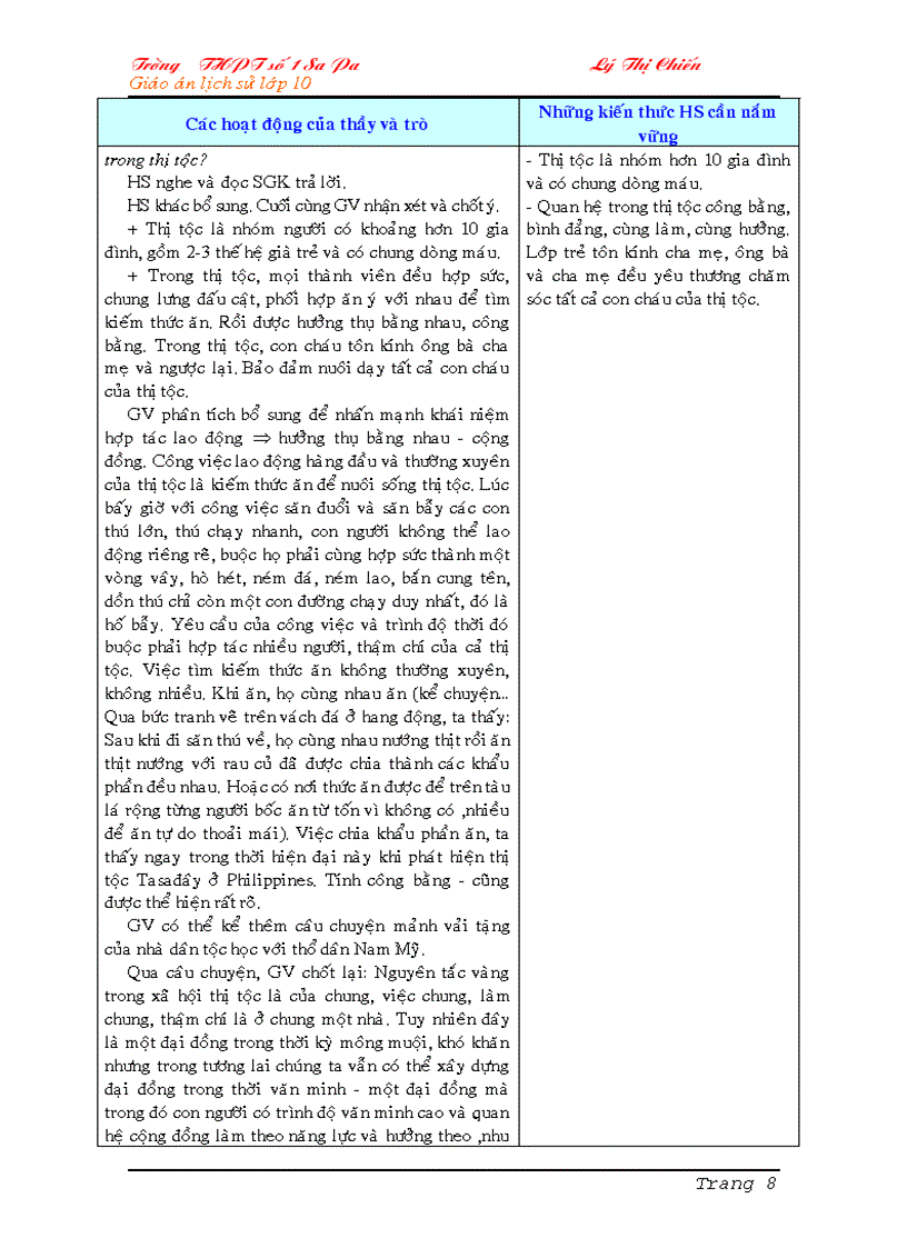 image for page Giáo án Lịch sử 10