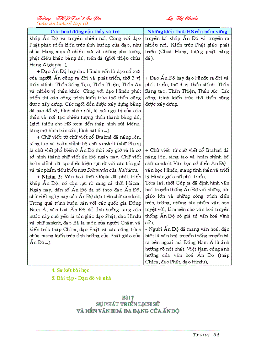 image for page Giáo án Lịch sử 10