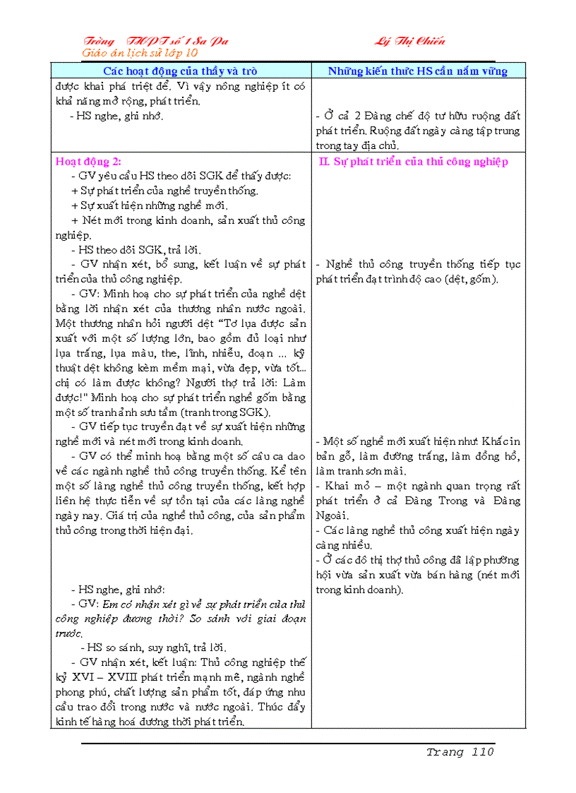 image for page Giáo án Lịch sử 10