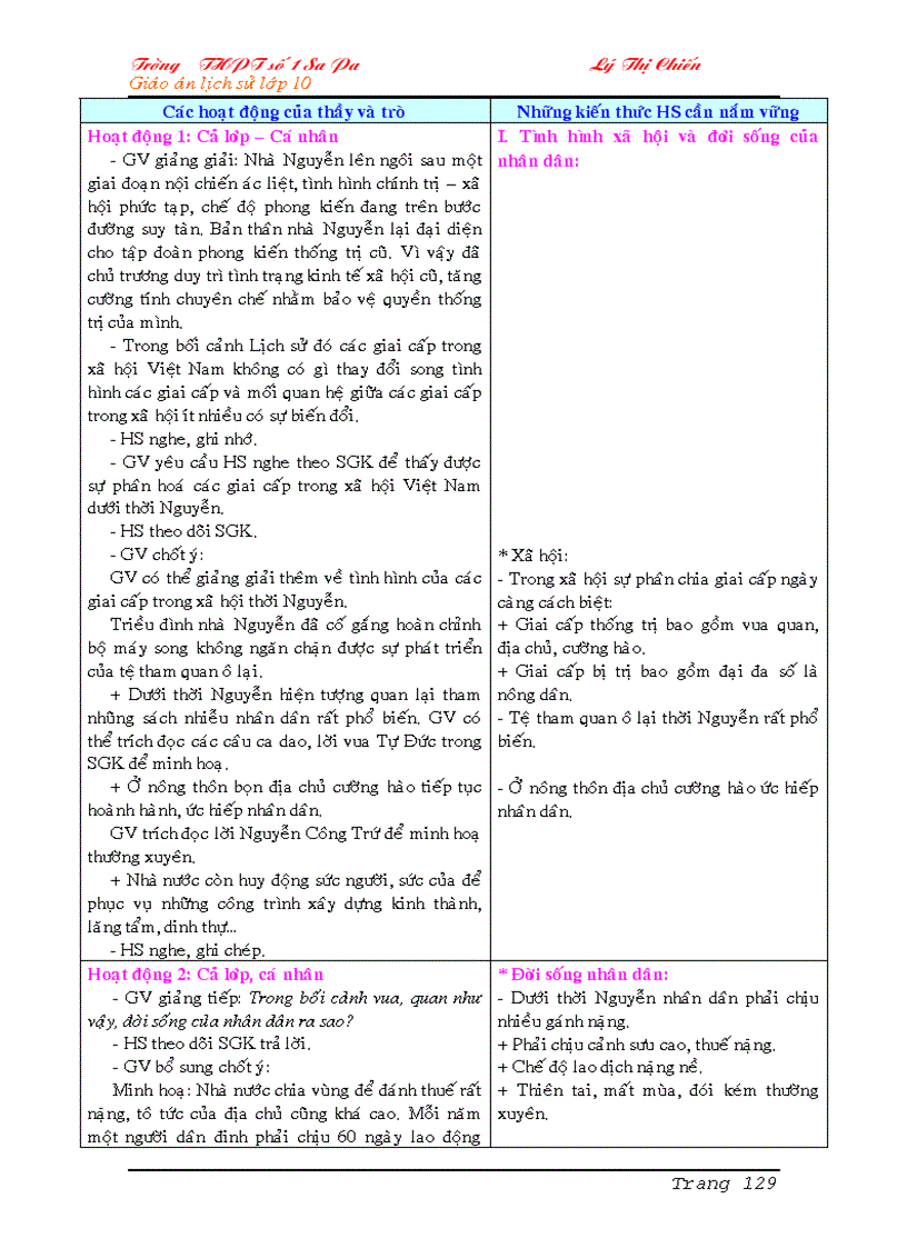 image for page Giáo án Lịch sử 10