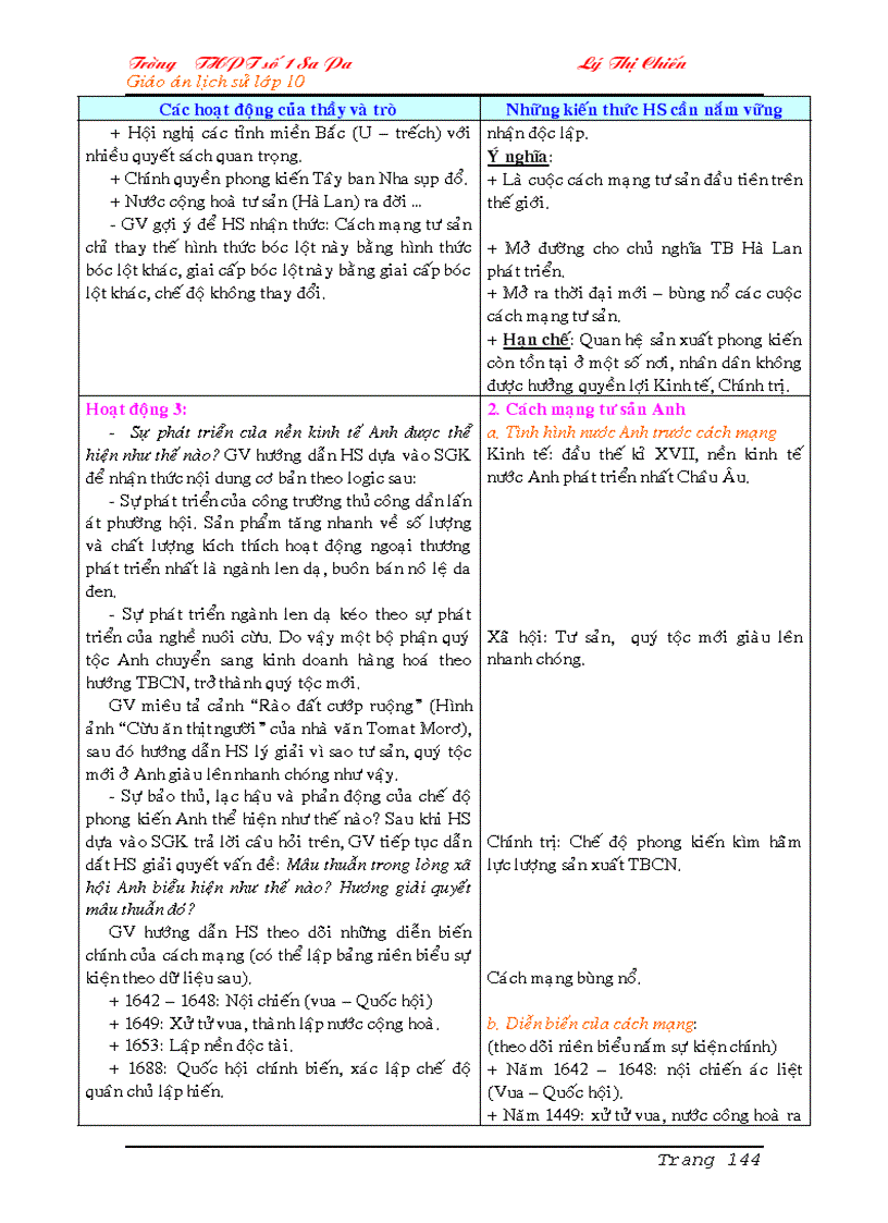 image for page Giáo án Lịch sử 10