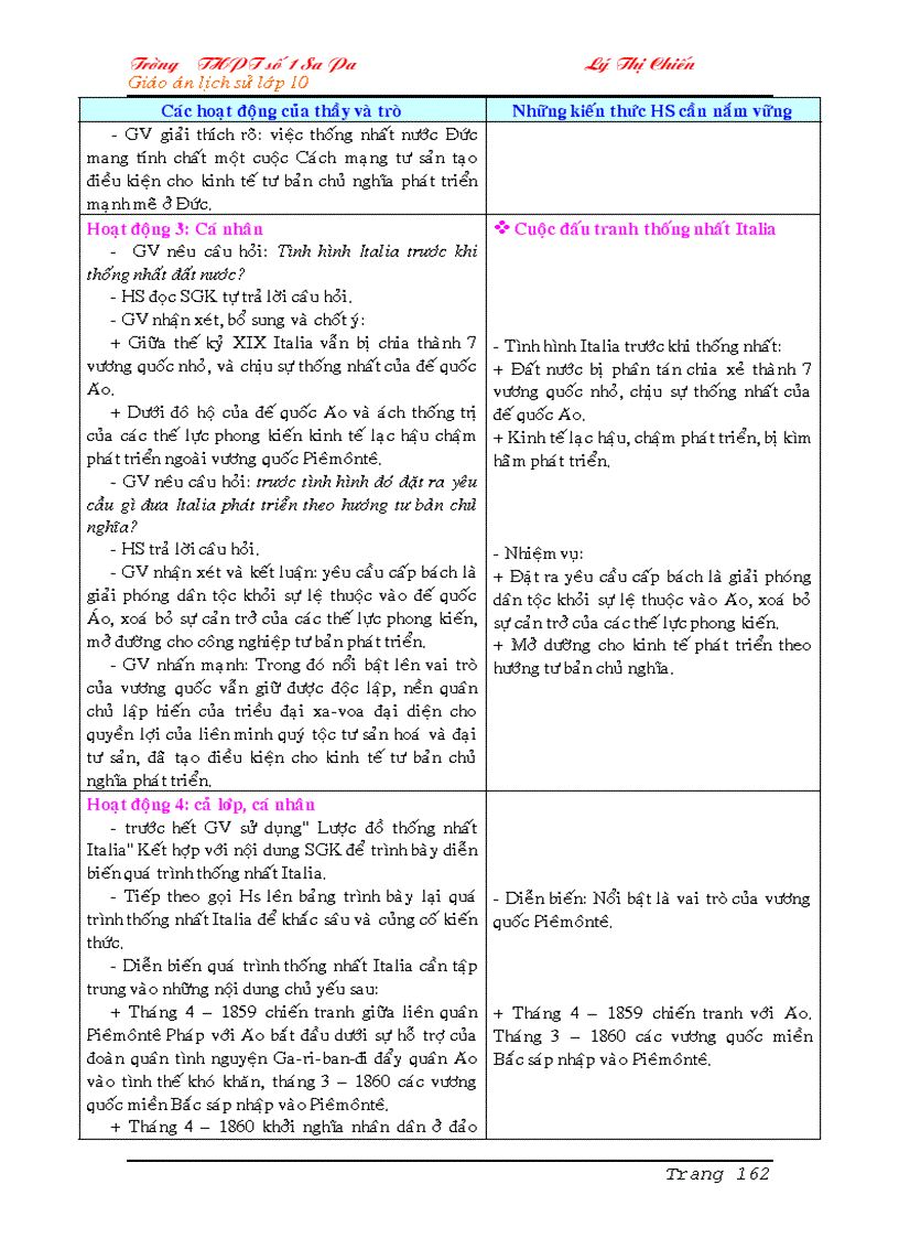 image for page Giáo án Lịch sử 10