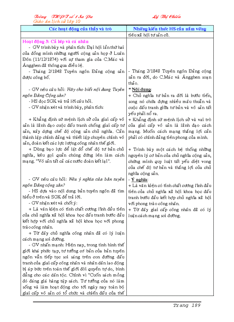 image for page Giáo án Lịch sử 10