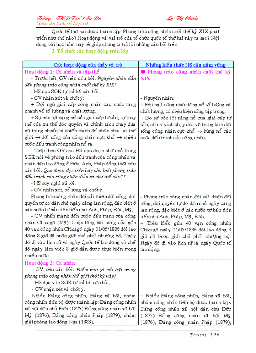 image for page Giáo án Lịch sử 10