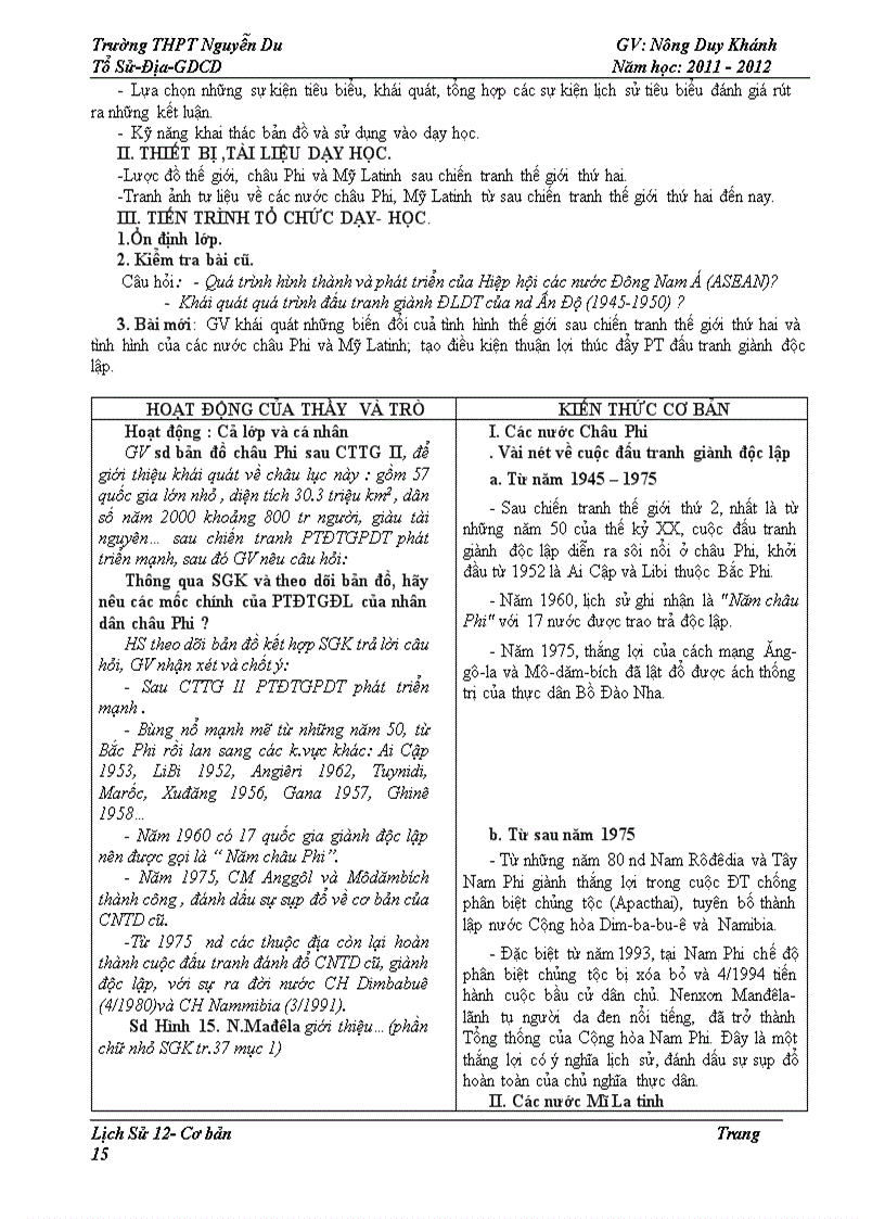 image for page Giáo án lịch sử 12 giảm tải