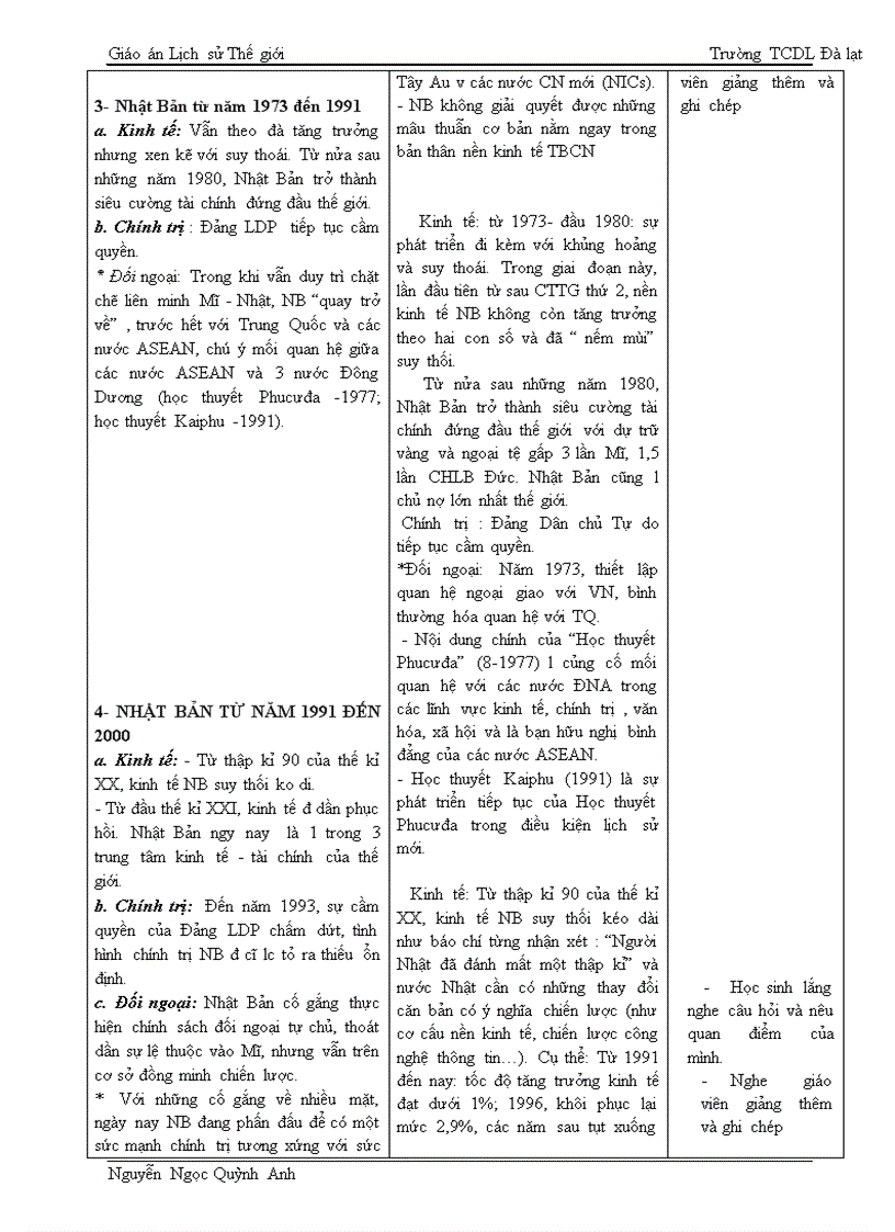 image for page Giáo án lịch sử thế giới lớp 12 bài 5