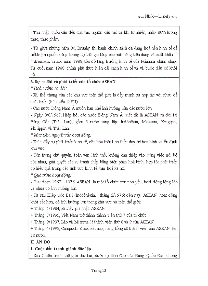 image for page Giao An LS 12 Phan The gioi