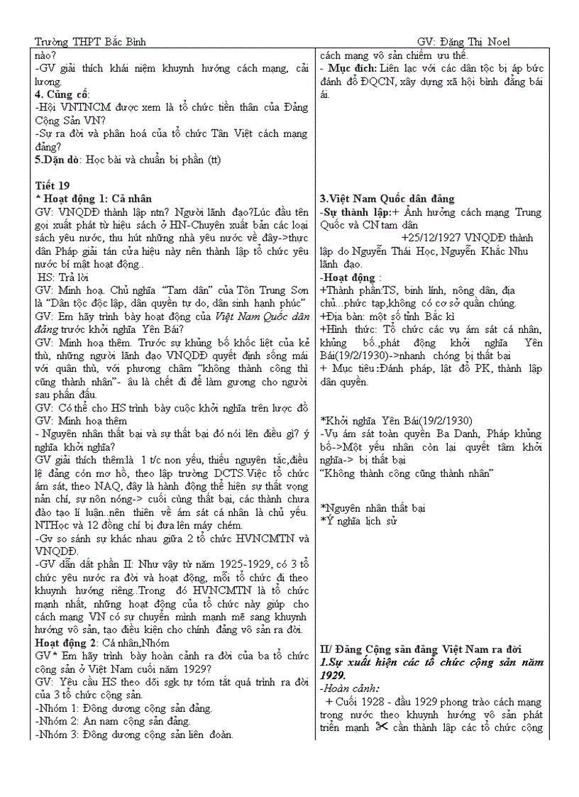 image for page Giáo án LS12 T16 23