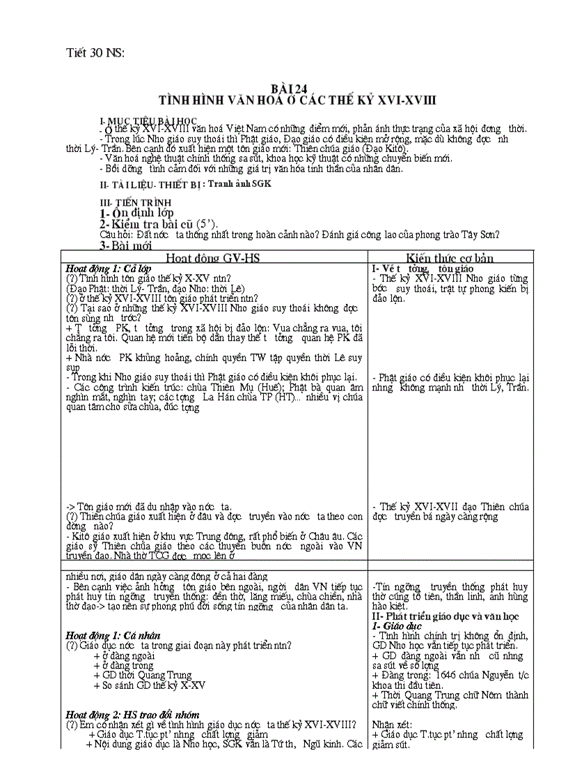 image for page Giao an su 10