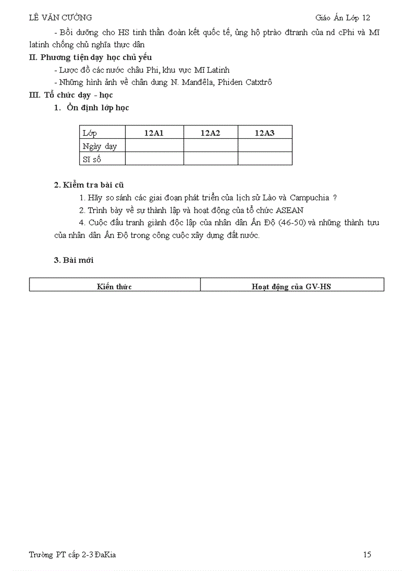 image for page Giáo án sử 12 theo chuẩn KT KN đã giảm tải