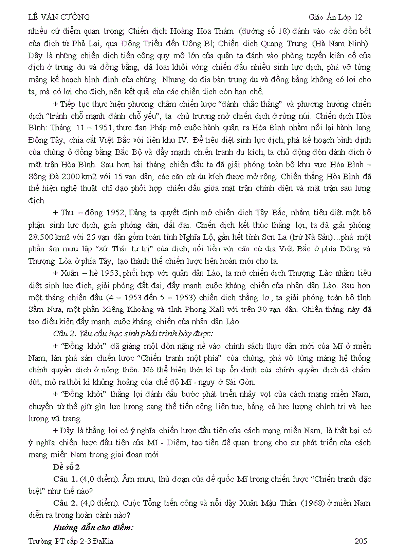 image for page Giáo án sử 12 theo chuẩn KT KN đã giảm tải