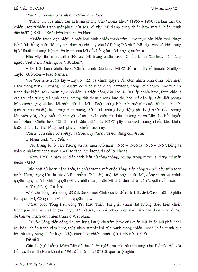 image for page Giáo án sử 12 theo chuẩn KT KN đã giảm tải