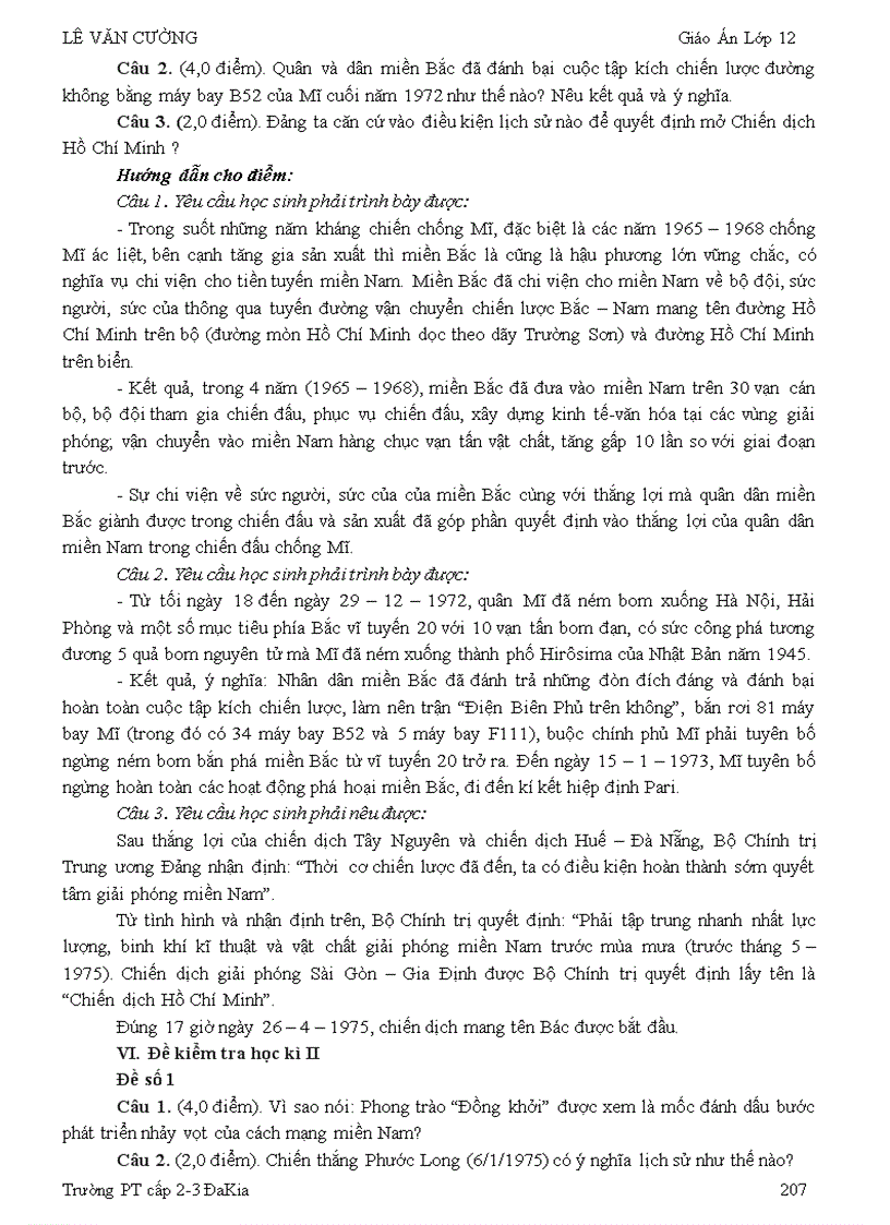 image for page Giáo án sử 12 theo chuẩn KT KN đã giảm tải