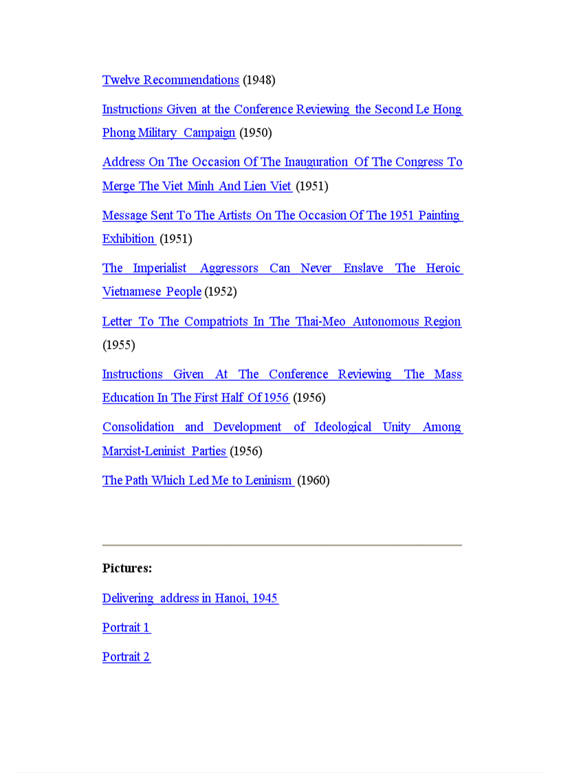 image for page Ho Chi Minh on marxists org