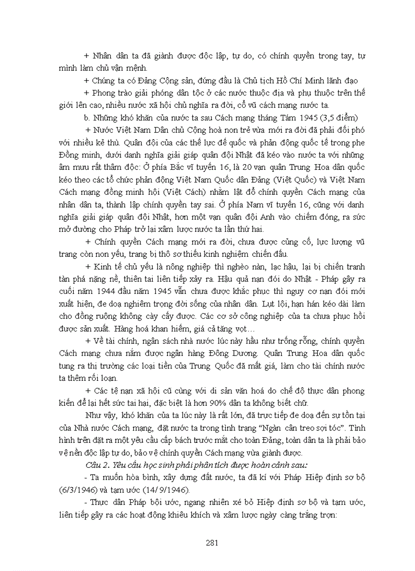 image for page Hướng dẫn dạy học theo chuẩn kiến thức kĩ năng Môn Lịch Sử lớp 12