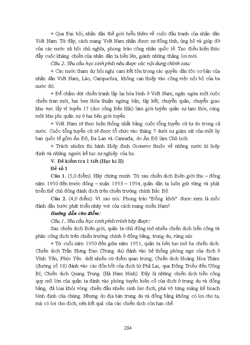 image for page Hướng dẫn dạy học theo chuẩn kiến thức kĩ năng Môn Lịch Sử lớp 12