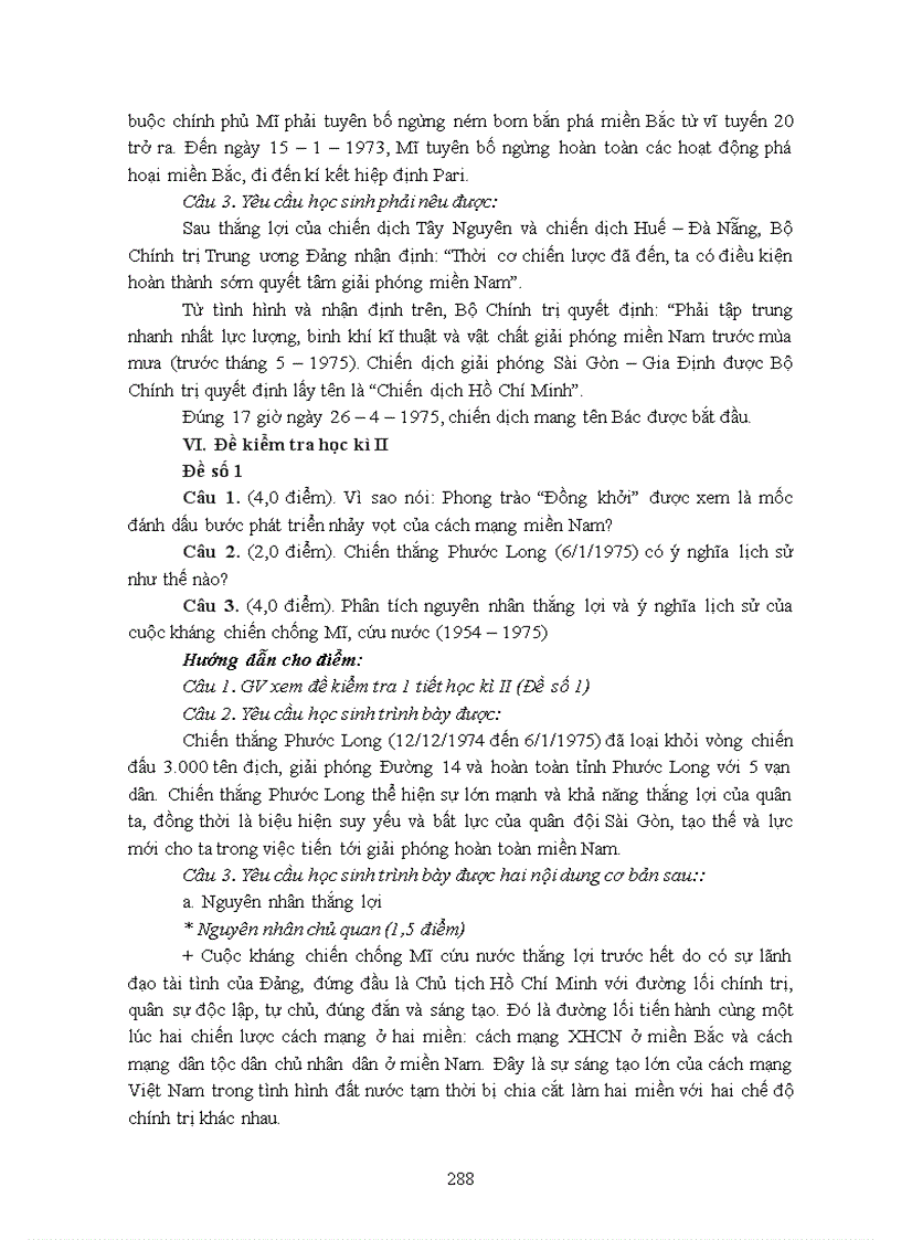 image for page Hướng dẫn dạy học theo chuẩn kiến thức kĩ năng Môn Lịch Sử lớp 12