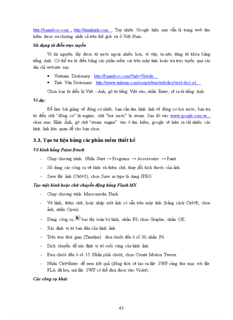 image for page Hướng dẫn học Violet