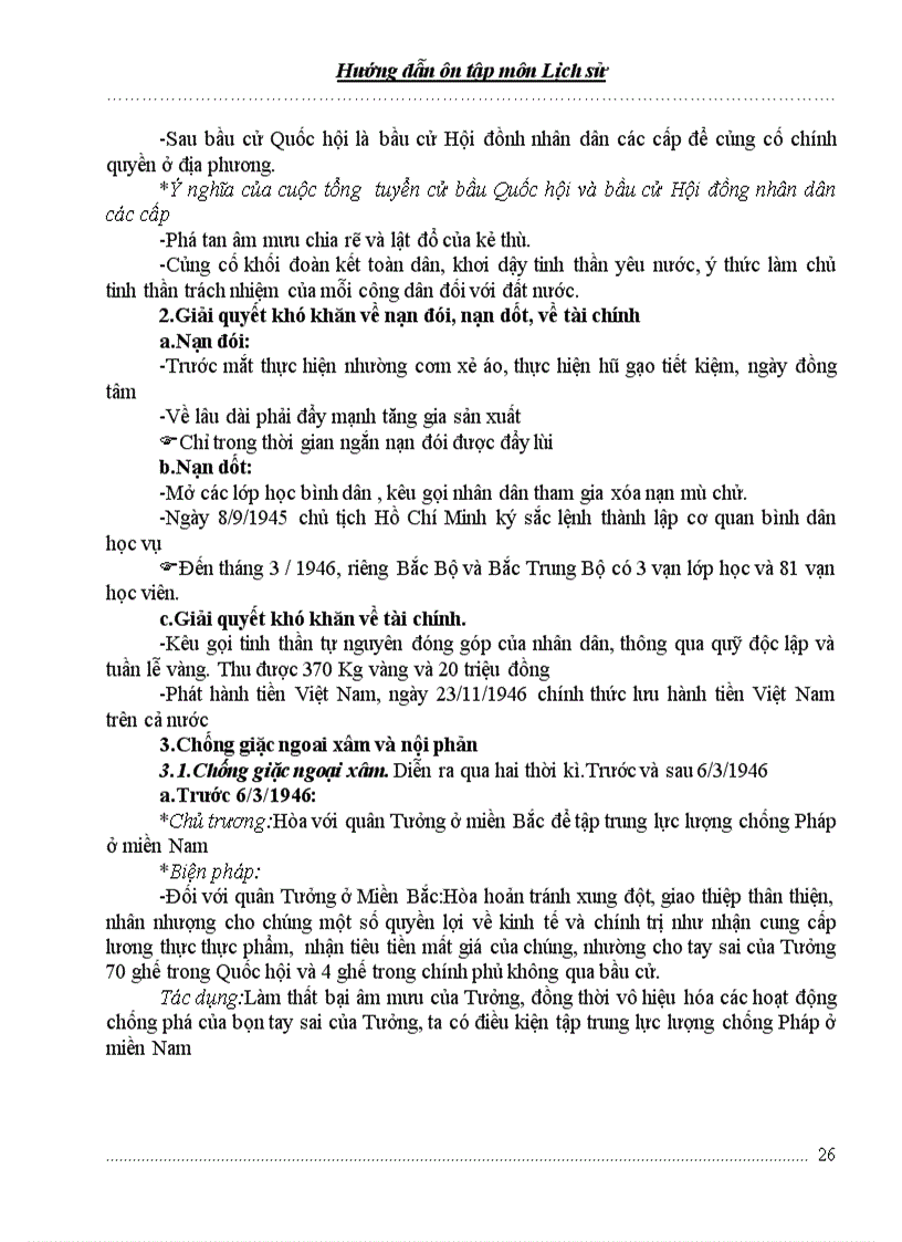 image for page Hướng dẫn ôn tập môn lịch sử