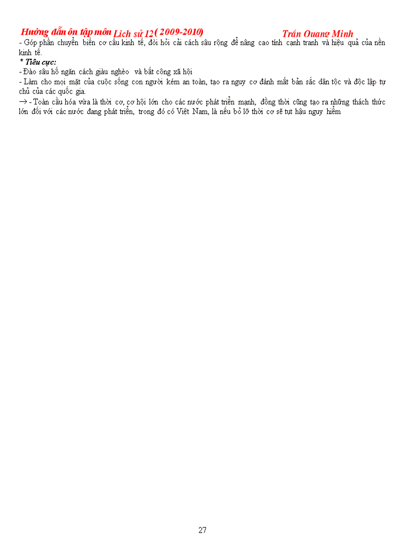 image for page Hướng dẫn ôn thi TNTHPT mon su