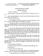 Kế hoạch cá nhân 2011 2012