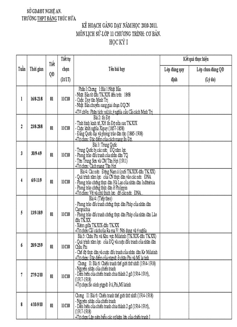 image for page KH giảng dạy LS 10 11 12