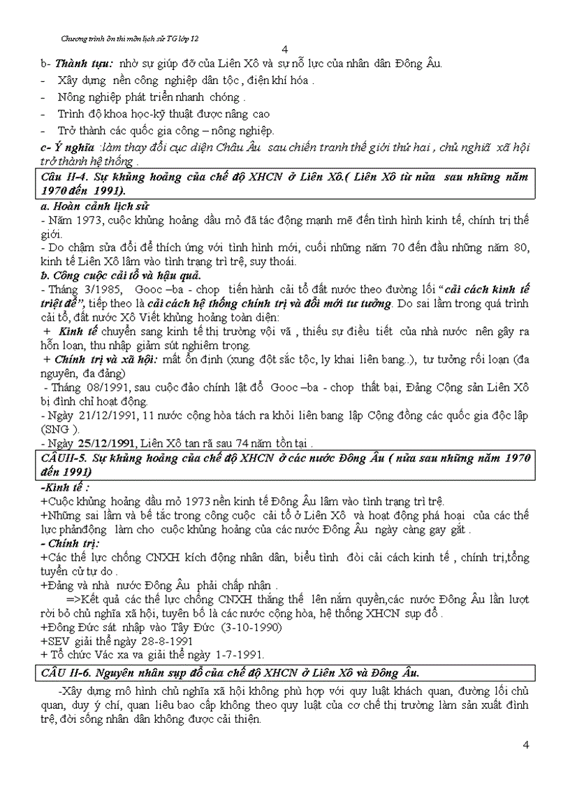 image for page Lịch sử 12 ôn thi