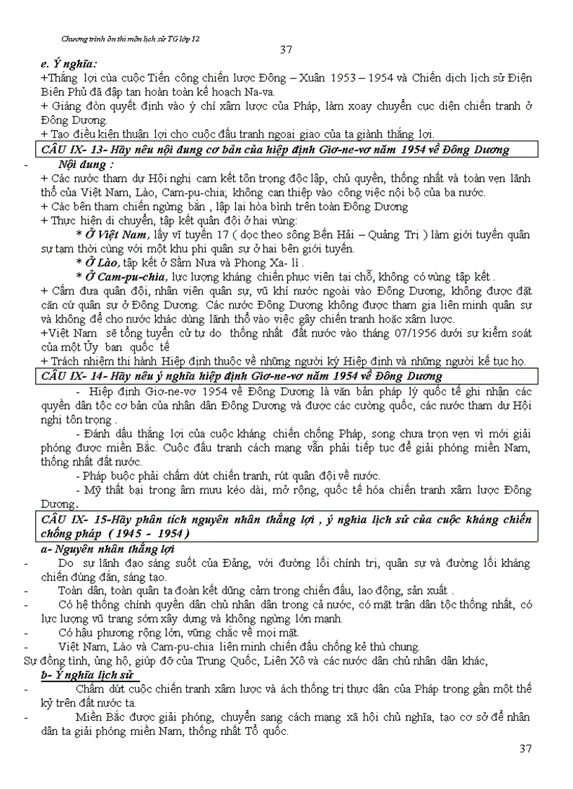 image for page Lịch sử 12 ôn thi