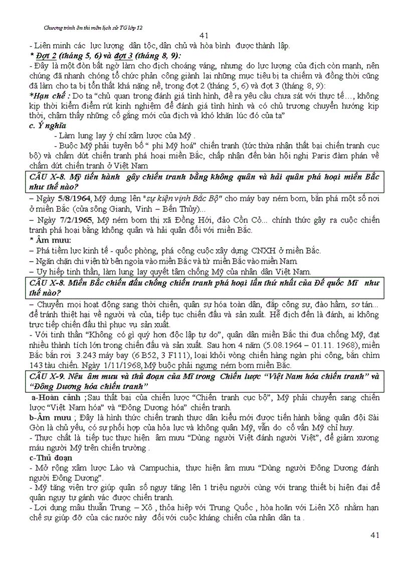image for page Lịch sử 12 ôn thi