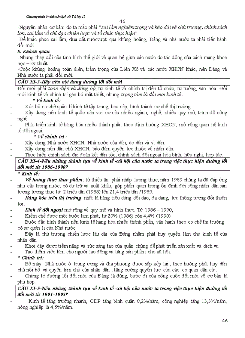 image for page Lịch sử 12 ôn thi