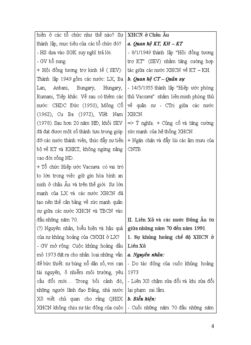 image for page Liên xô và các nước đông âu