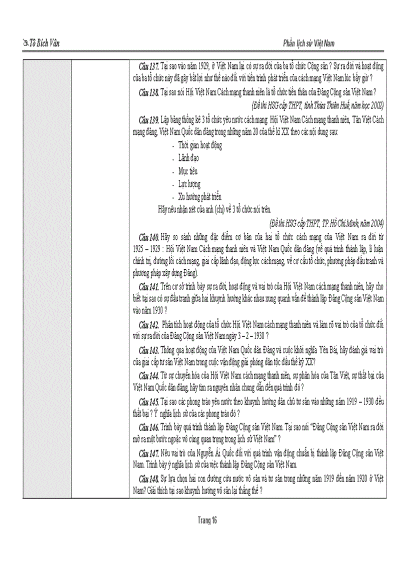 image for page Luyen thi HSG LSVN 12 To Van