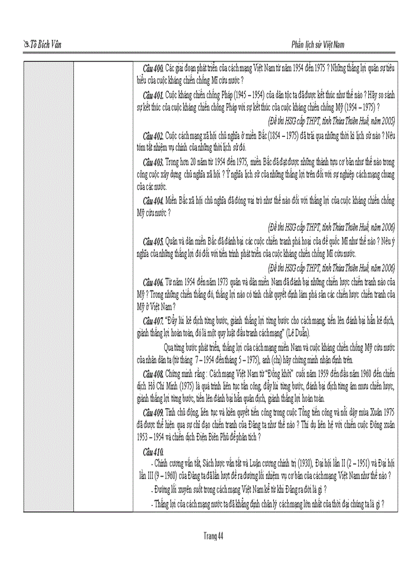 image for page Luyen thi HSG LSVN 12 To Van