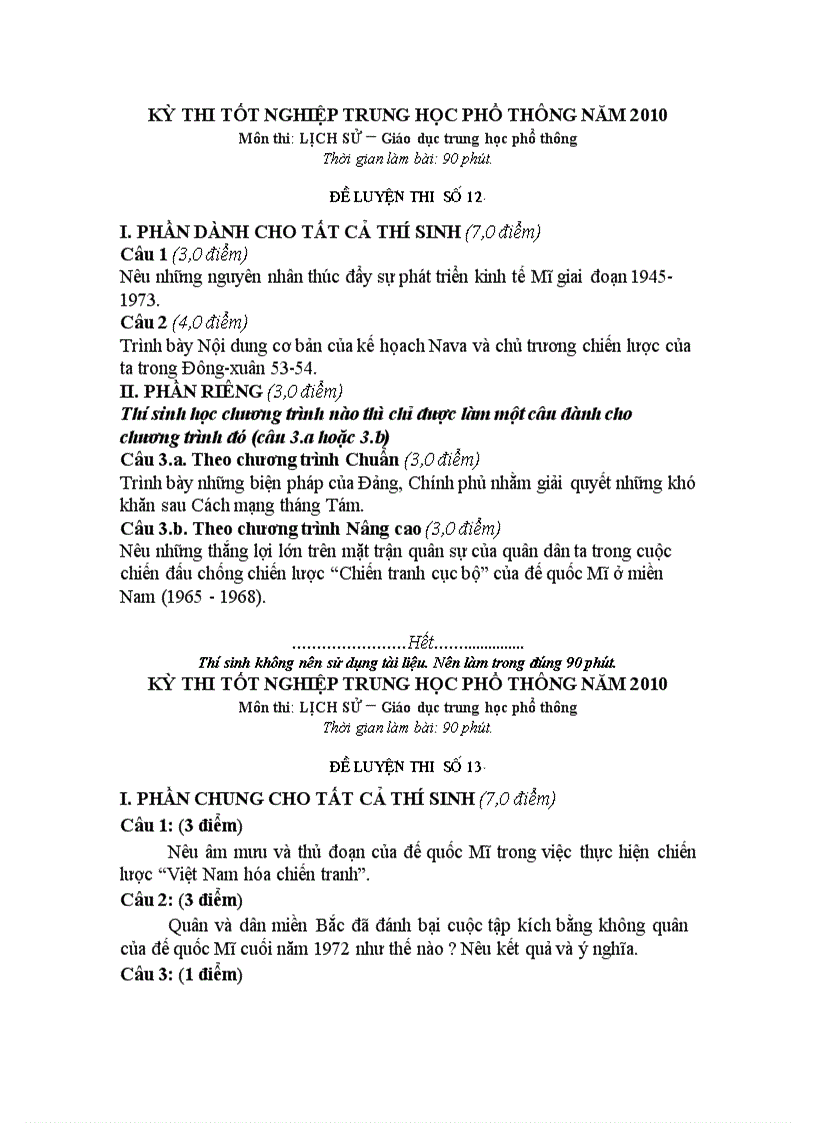 image for page Luyện thi TN L Sử 16 17