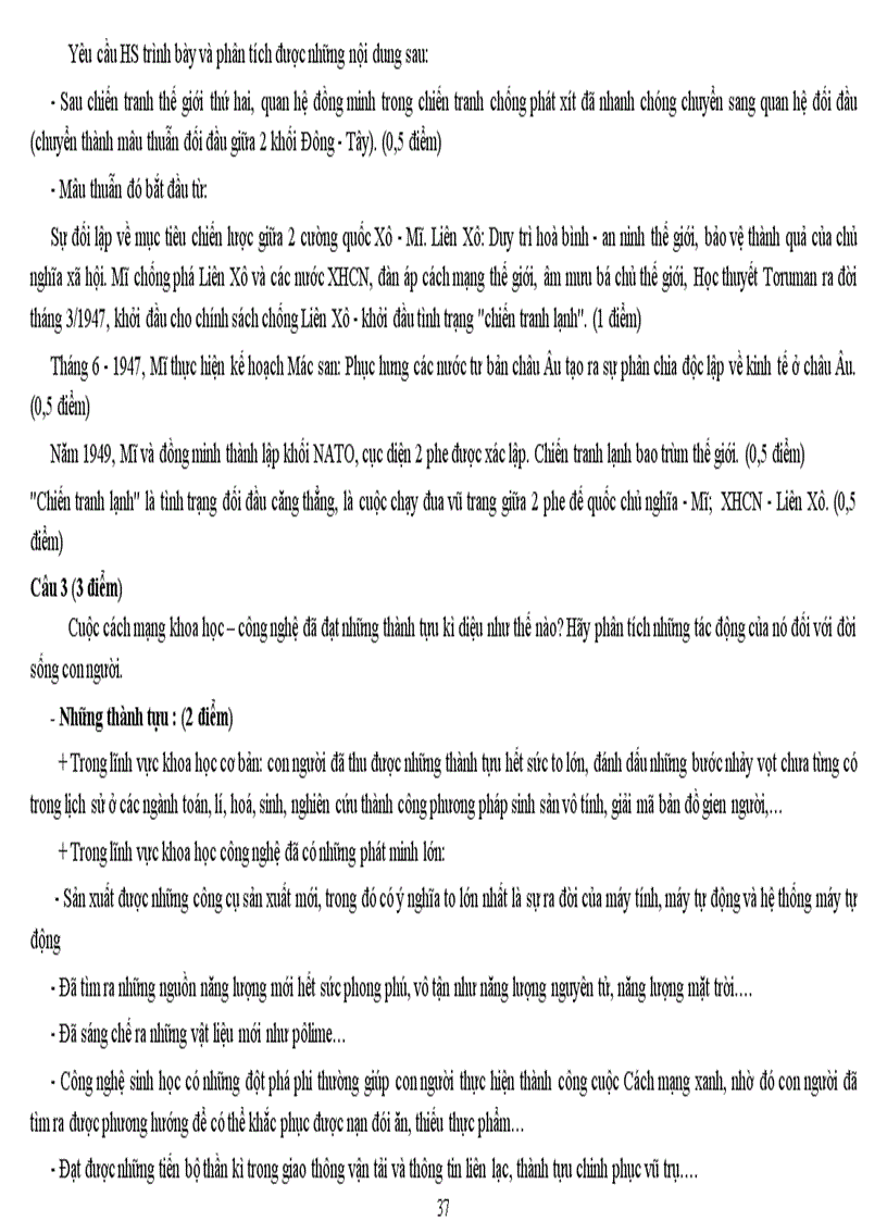 image for page Ma trận kiểnm tra đánh giá Sử