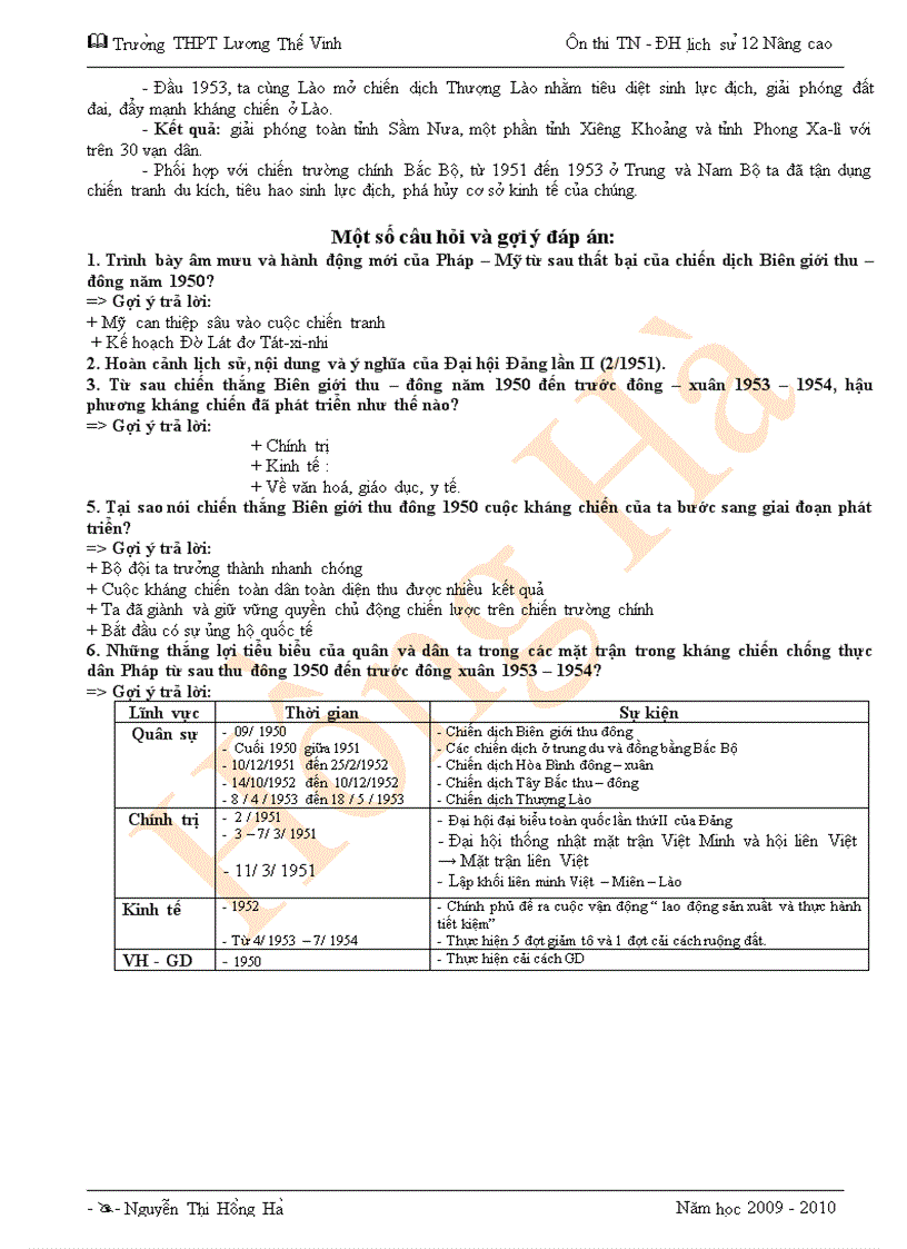 image for page Ôn tập thi TN lịch sử 12