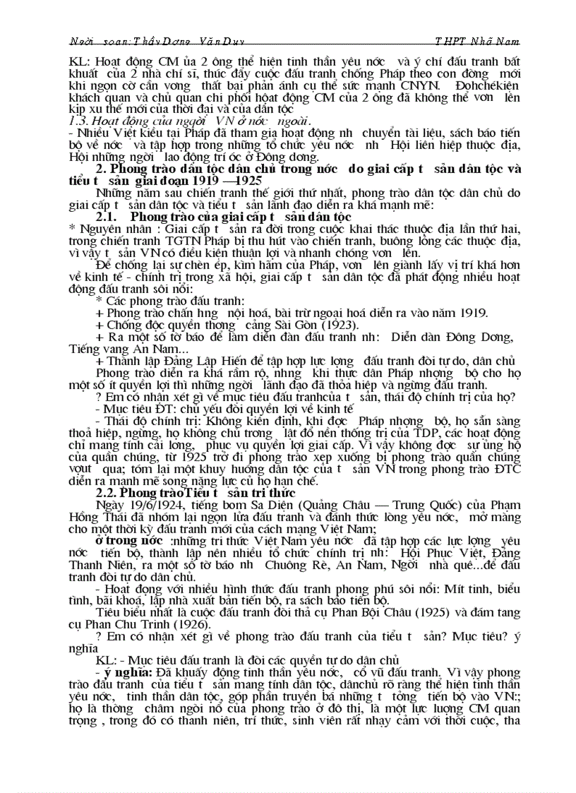 image for page On thi Dai hoc mon lich su phan Viet Nam