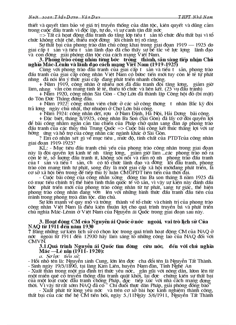 image for page On thi Dai hoc mon lich su phan Viet Nam