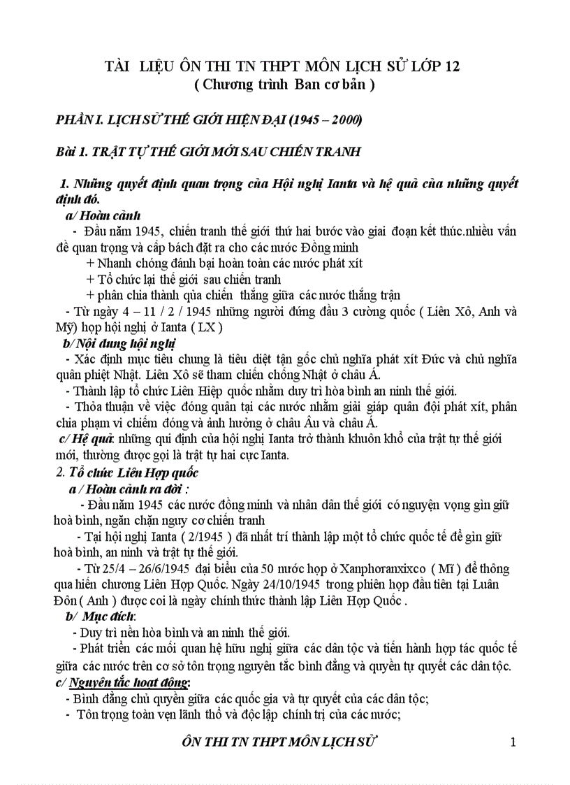 image for page Ôn thi tnthpt nôm sử