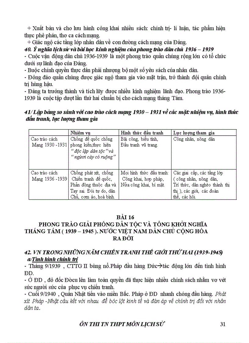 image for page Ôn thi tnthpt nôm sử
