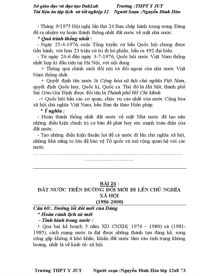 image for page On thi TNTHPT Su