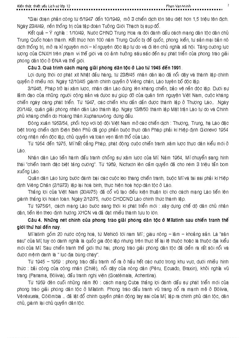 image for page Ôn thi tốt nghiệp môn Lích sử lần 2